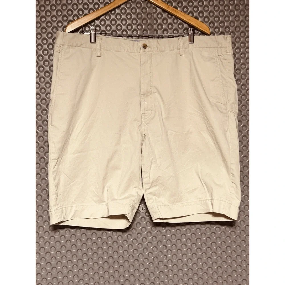 Polo Ralph Lauren Classic Fit Flat Front Chino Shorts Mens 42T (Tall) Preppy